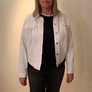 White Denim Jacket Gap